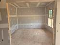Unfinished room features bright window and new construction at 3435 Dr Bramblett Rd, Cumming, GA 30028