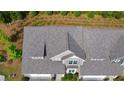 An aerial view showing the home's roof and surrounding neighborhood at 2706 Park Land Ln, Snellville, GA 30078