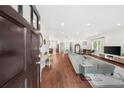 The spacious living room flows seamlessly from the front door and features hardwood floors and natural light at 2324 Oakview Ne Rd, Atlanta, GA 30317