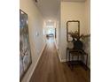 Hallway features stylish wood floors, neutral walls and decor at 4263 Notting Hill Sw Dr, Atlanta, GA 30331