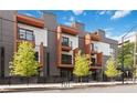 Contemporary townhome showcasing modern architecture, clean lines and minimalist landscaping at 367 Parkway Ne Dr # 3, Atlanta, GA 30312