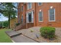 Close up shot of the front exterior of the property at 1952 Skidmore Cir, Lawrenceville, GA 30044