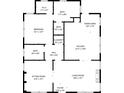 Detailed floor plan showcasing the layout with measurements for each room at 1231 Mansfield Ne Ave, Atlanta, GA 30307