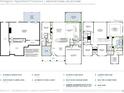 Layout of home featuring bedrooms, bathrooms, office, and a two-car garage, with overall dimensions and spatial relationships at 7470 Trotting Trl, Cumming, GA 30040