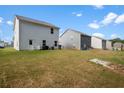 Large grassy backyard showcasing the property's spacious outdoor area and potential for various activities at 217 Limestone Cir, Conyers, GA 30013