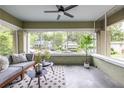 Inviting front porch with ceiling fan, seating area, and views of the neighborhood at 1424 Van Epps Se Ave, Atlanta, GA 30316
