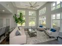 Bright living room with large windows, light gray paint, and modern furniture, creating an inviting and relaxing atmosphere at 1207 Summit North Ne Dr # 1207, Atlanta, GA 30324