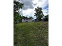 Grassy lawn with a glimpse of a quaint house and a shed in the background at 303 Anderson Nw Ave, Atlanta, GA 30314