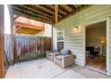 Cozy outdoor patio with comfortable seating, offering a relaxing space for outdoor enjoyment at 3622 Utoy Dr, South Fulton, GA 30331