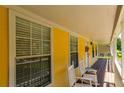 Cozy porch with rocking chairs, ideal for enjoying the outdoors at 5425 Windswept Trce, Sugar Hill, GA 30518