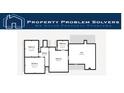 Second floor plan with measurements for bedrooms, hallway, bathroom and loft at 2344 Country Club Se Dr, Conyers, GA 30013