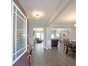 Inviting foyer showcasing an open layout with hardwood floors and stylish decor at 686 Stark St, Lawrenceville, GA 30046