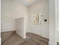 Inviting foyer with fresh neutral paint, new flooring, and white trim at 234 Riverstone Commons Cir, Canton, GA 30114