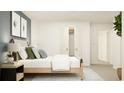 Inviting bedroom featuring a plush bed, closet, and serene decor at 255 Deer Valley Run, Canton, GA 30115