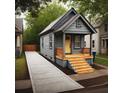 Cozy home featuring a welcoming porch with wooden accents and steps up to the front door at 1336 Mcclelland Ave, Atlanta, GA 30344