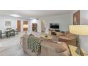 Bright living room featuring hardwood floors and ample lighting at 1111 Clairemont Ave # N3, Decatur, GA 30030