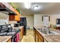 Well-equipped kitchen features modern appliances, laminate countertops, and functional space at 1155 Magnolia Gardens Walk, Mcdonough, GA 30253
