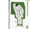 Community map showcasing home sites in the neighborhood, surrounded by green spaces and wooded areas at 164 Henley St, Canton, GA 30114
