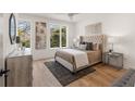 Comfortable bedroom with large windows providing ample natural light and modern decor at 1237 Memorial Se Dr # 404, Atlanta, GA 30316