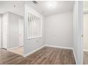 Inviting room showcasing wood-look flooring and neutral paint, offering a versatile space at 1800 Clairmont Lk # 412, Decatur, GA 30033