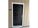 Image of the attractive front door with sleek hardware, enhancing the curb appeal of the home at 1503 Wingate Way # 1503, Sandy Springs, GA 30350