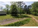 Spacious yard with mature trees, ready for outdoor enjoyment at 6675 Millwood Rd, Cumming, GA 30041
