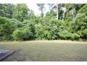 Spacious backyard with mature trees, and ample green space at 2307 Overlook Ave, Lithonia, GA 30058
