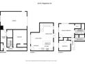 Home floorplan showing the basement, first floor, and second floor at 2575 Flagstone Se Dr, Atlanta, GA 30316