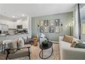 Cozy living room with comfortable seating, contemporary decor, and a stylish rug at 2363 Haran Dr # 35, Lithonia, GA 30058