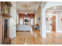 Spacious living room featuring hardwood floors, fireplace, and bright natural light at 1765 Dew Pl, Marietta, GA 30064