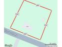 A survey of the property lines and lot dimensions of a property on Hollinsworth Road at 688 Collinsworth Rd, Palmetto, GA 30268