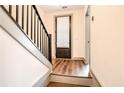 Close up view from the top of the staircase with black railings at 1250 Oxley Nw Ln, Atlanta, GA 30307