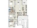 Detailed floor plan showing the layout of the bedrooms, bathrooms, kitchen, and living spaces at 216 Villa Rica Spgs, Villa Rica, GA 30180