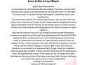 A heartfelt letter to our buyer describing the joys of home ownership and community at 938 Lost Valley Drive Southeast Se Dr, Conyers, GA 30094