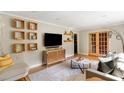 Spacious living room with wood flooring, stylish decor, and modern lighting at 1652 Oak Grove Rd, Decatur, GA 30033