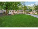Charming one story home with a freshly manicured lawn and painted brick exterior at 2595 Elkhorn Dr, Decatur, GA 30034
