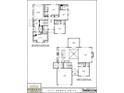 Detailed floor plan showing layout of a two-story home with multiple bedrooms, bathrooms, kitchen and living spaces at 2477 Bobbie Dr, Marietta, GA 30066