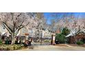 Charming townhomes surrounded by lush greenery and flowering trees for scenic views at 380 Grant Se Cir # 110, Atlanta, GA 30315