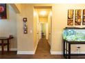 Hallway with an aquarium and view of office space at 366 Highbranch Cir, Lawrenceville, GA 30044