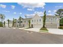 Street view of newly constructed townhomes showing architectural details and landscaping at 113 Priestwood Ln, Acworth, GA 30102