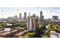 Breathtaking aerial view showcases Atlanta skyline, with convenient access to key landmarks and transportation routes at 387 Ralph Mcgill Ne Blvd # K, Atlanta, GA 30312