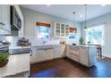 Modern kitchen featuring custom cabinets, stainless steel appliances, and ample counter space at 360 Kelly Se St, Atlanta, GA 30312