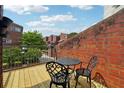 Private balcony with outdoor seating and views of the surrounding neighborhood at 377 Ralph Mcgill Ne Blvd # C, Atlanta, GA 30312