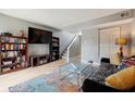 Inviting living room with hardwood floors, contemporary decor, and plenty of natural light at 377 Ralph Mcgill Ne Blvd # C, Atlanta, GA 30312