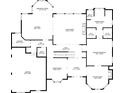 Open-concept layout featuring kitchen, living room, primary bedroom, and spacious garage at 365 Falling Creek Bnd, Duluth, GA 30097