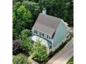 Aerial view of a two-story house nestled in a densely wooded area at 453 Carter Se Ave, Atlanta, GA 30317