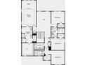 Second floor layout featuring primary suite, loft, laundry room, and bedrooms at 102 Sheryl Way, Loganville, GA 30052