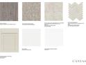 Selection of new home materials including flooring, carpet, tile, countertops, and cabinets at 102 Sheryl Way, Loganville, GA 30052