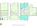 Detailed floor plan showcasing the layout of the house at 4853 Stonehall Pl, Atlanta, GA 30339