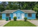 Charming light blue duplex with well-maintained lawn at 2480 Washington Street Ext # 2482, Austell, GA 30106